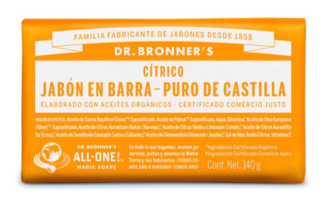 Dr Bronner - Jabón de Barra Citricos