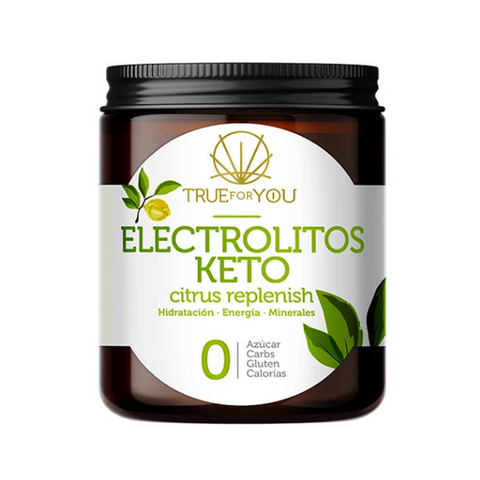 Electrolitos Keto Citrus  Replenish-Frasco