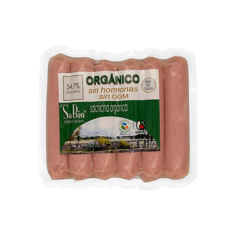 Salchicha Organica de Cerdo