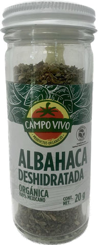 Albahaca Deshidratada  Campo Vivo