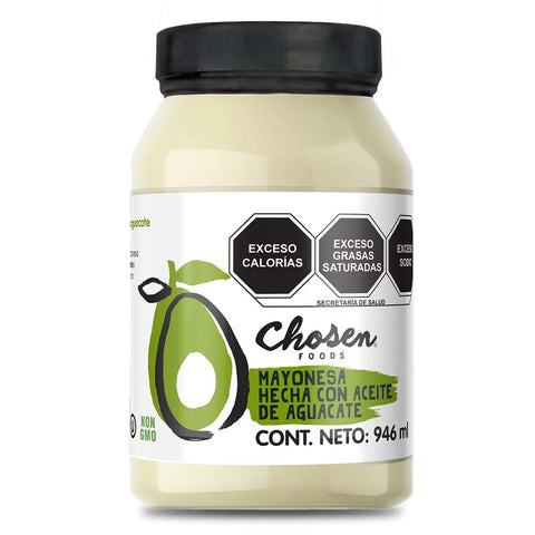 Chosen Foods Mayonesa con Aceite Aguacate 946ml