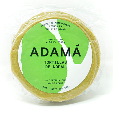 Tortillas de Nopal  Adama