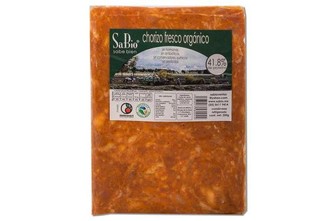 Chorizo fresco orgánico