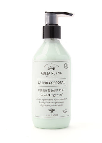 Crema corporal Pepino & Jalea Real