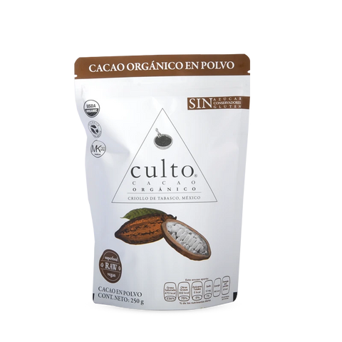 Cacao Orgánico en Polvo Culto