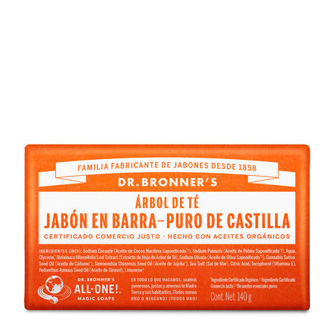 Dr Bronner - Jabón de Barra Tea Tree