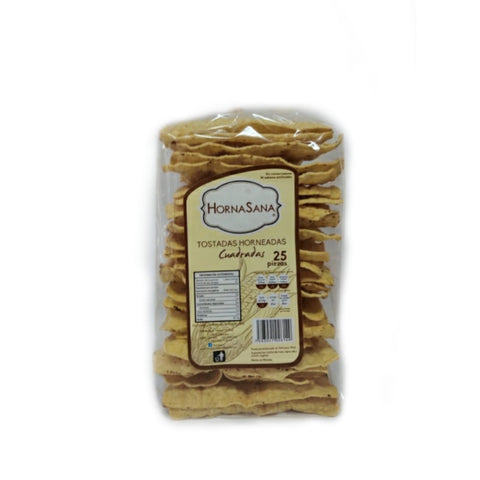 Tostadas Horneadas Cuadradas