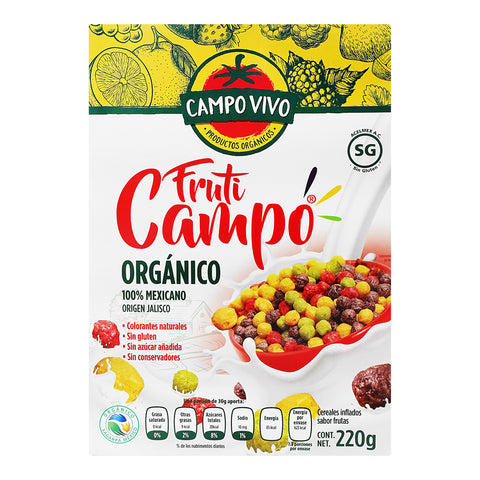 Cereal Fruti Campo Orgánico