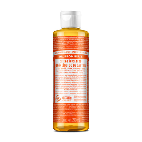 Dr Bronner - Jabón de Castilla líquido Tea Tree