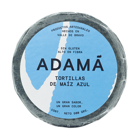Tortillas de Maíz Azul  Adama